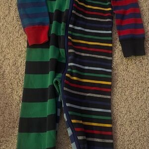 Hanna Andersson Colorful Striped Kids One Piece